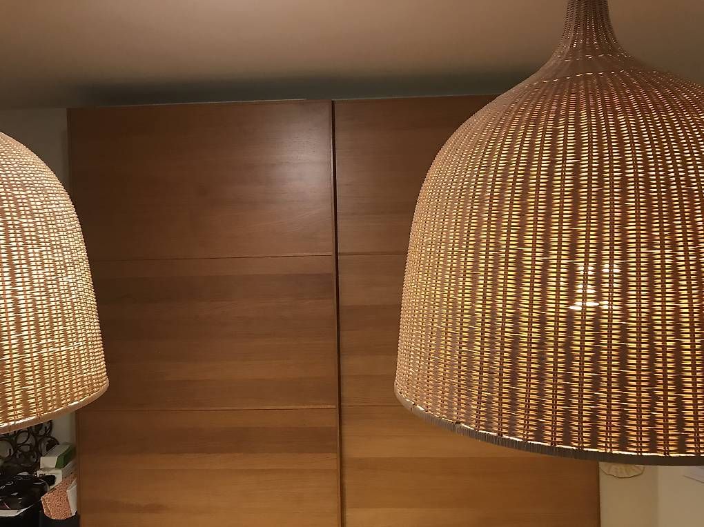 Paralumi: Lampenschirm aus Rattan – Usato da Wettingen venduto da jeffrey040
