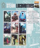 200 Jahre Dampflokomotive, Spezialbogen Sierra Leone