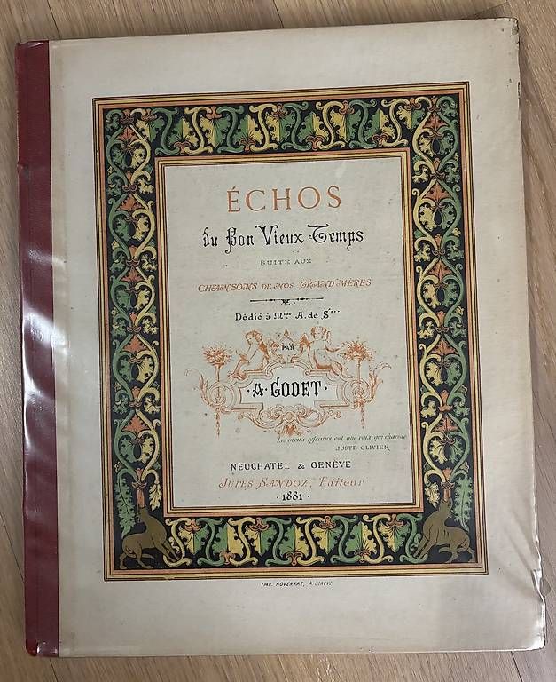Dischi in vinile: Échos du bon vieux temps  – Usato da St-Blaise venduto da Poussinnette01