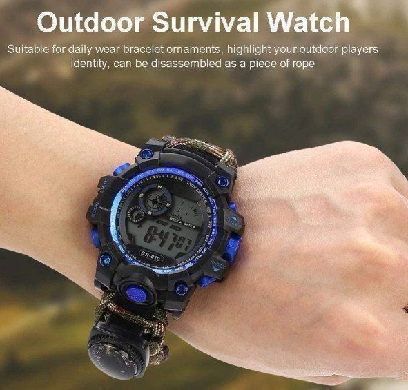 Orologi: Multifunktionale taktische Uhr – Nuovo e nell'imballaggio originale da Penthalaz venduto da Adrien011 2