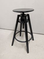 Barhocker "DALFRED", schwarz, 63-74 cm