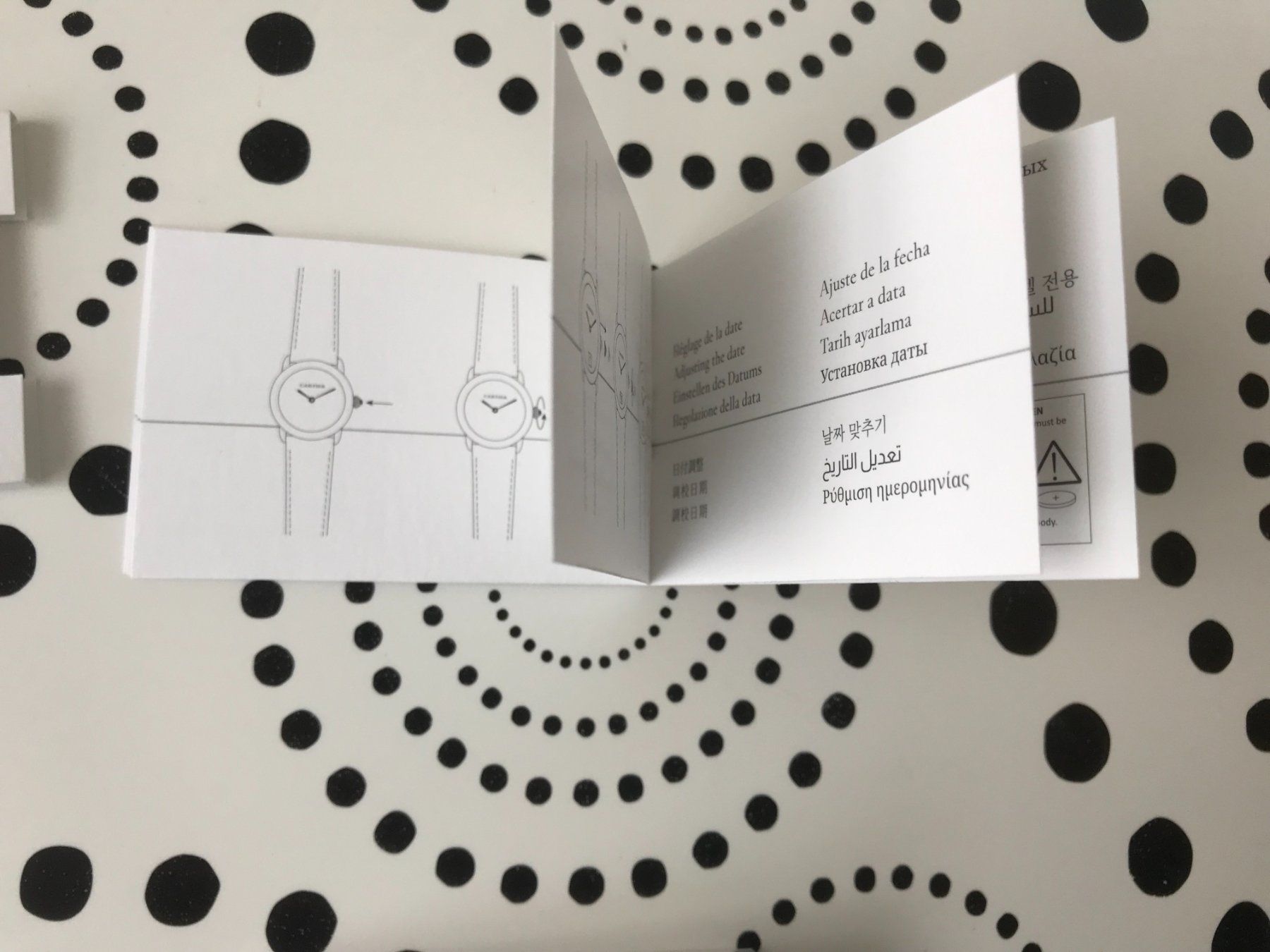 Documenti: SET CARTIER ORIGINAL - BOOKLETS - OPERATING ETC - NEW !!! – Nuovo (secondo la descrizione) da Epalinges venduto da dream-watch 3