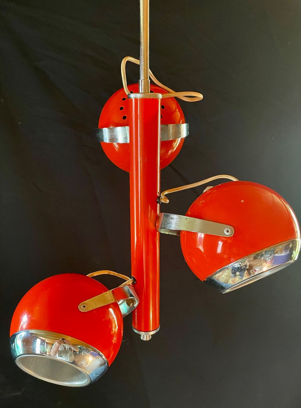 Lampadari & plafoniere: Lustre suspension, Space Age, Année 70 – Usato da Prez vers Siviriez venduto da Mistinguette 2