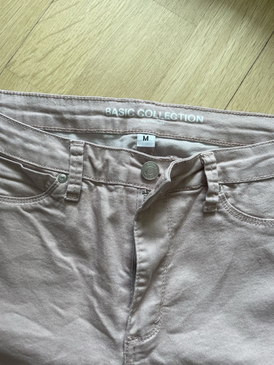 Pantaloni: Rosa Frühlings-Hose mit Gürtel, Gr. M – Usato da Rüfenacht BE venduto da Edinas_shop 4