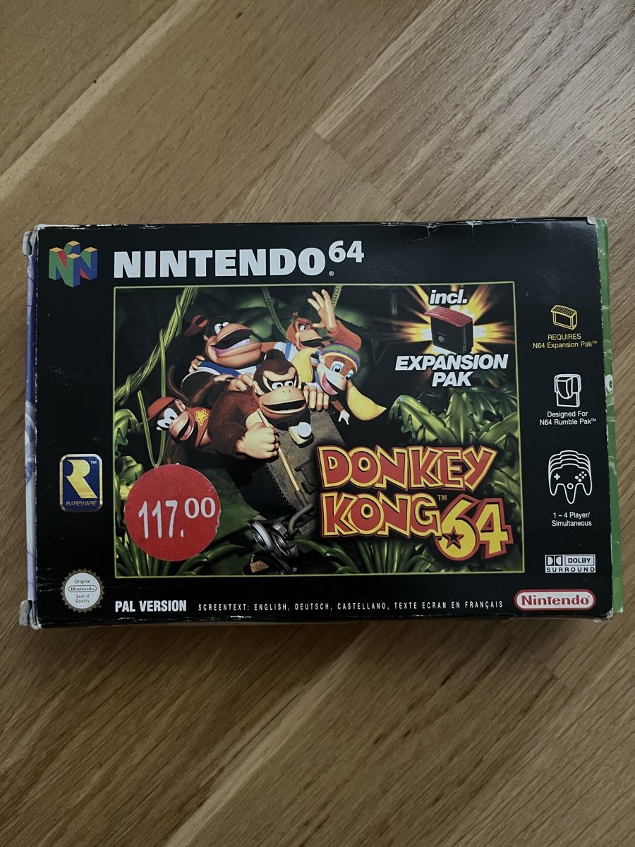 Nintendo Giochi: N64 Donkey Kong OVP – Usato da Allschwil venduto da shetpilzlidra