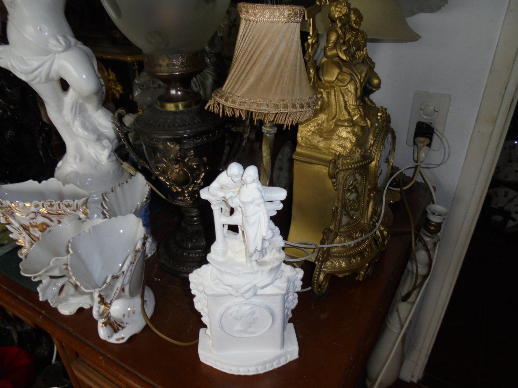 Lampade: Antike Lampe ca. 1900-20 – Usato da Camorino venduto da Hunpete 1