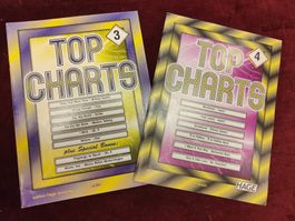 Noten Top Charts Band 3 und Band 4  / Hage Verlag