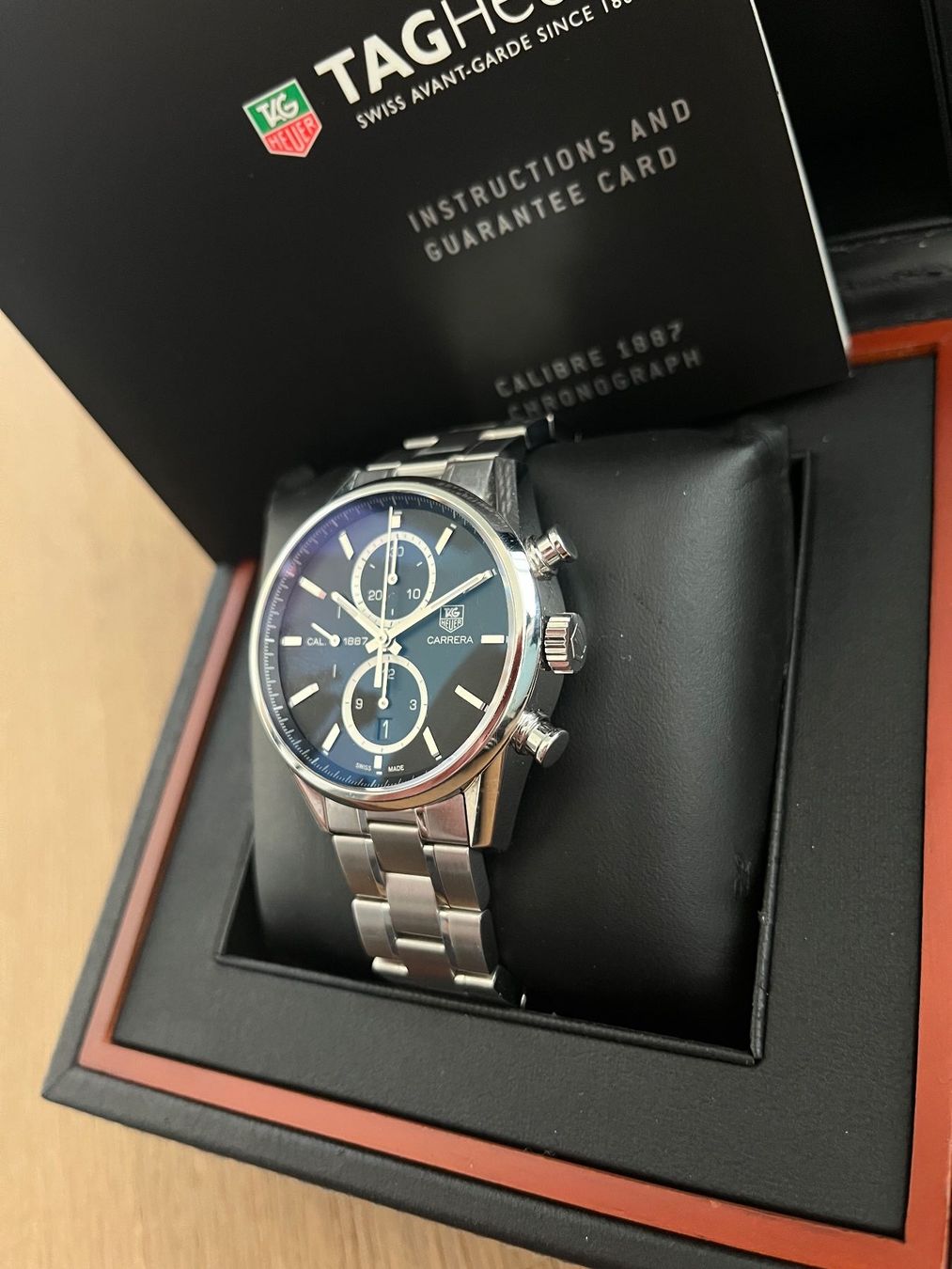 Tag Heuer Orologi: TagHeuer Carrera Caliber 1887 - CAR2010 – Usato da Winterthur venduto da Sasell 3