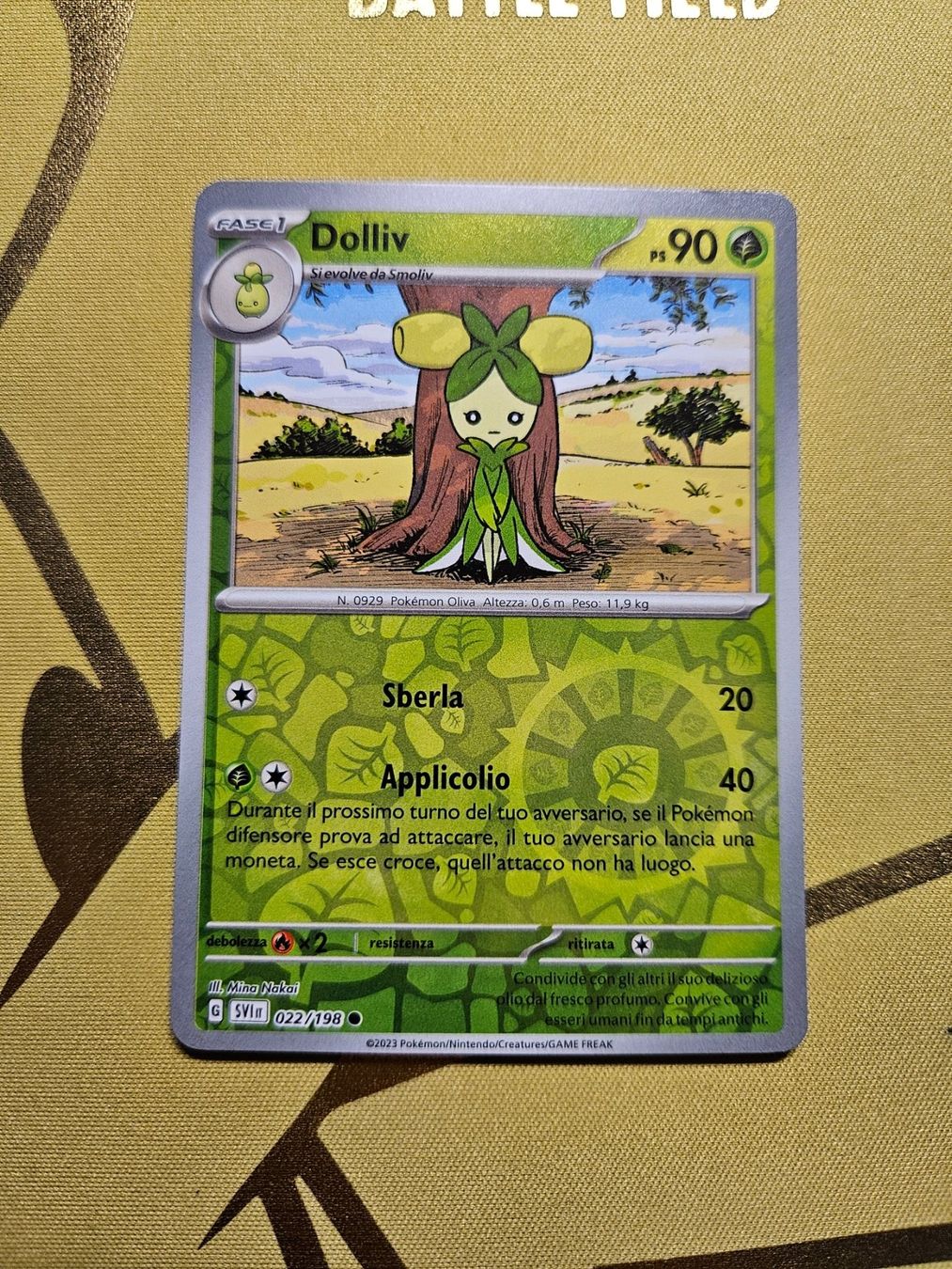 Pokémon Carte collezionabili: Scarlet & Violet - Dolliv – Usato da Bellinzona venduto da Pokemarco