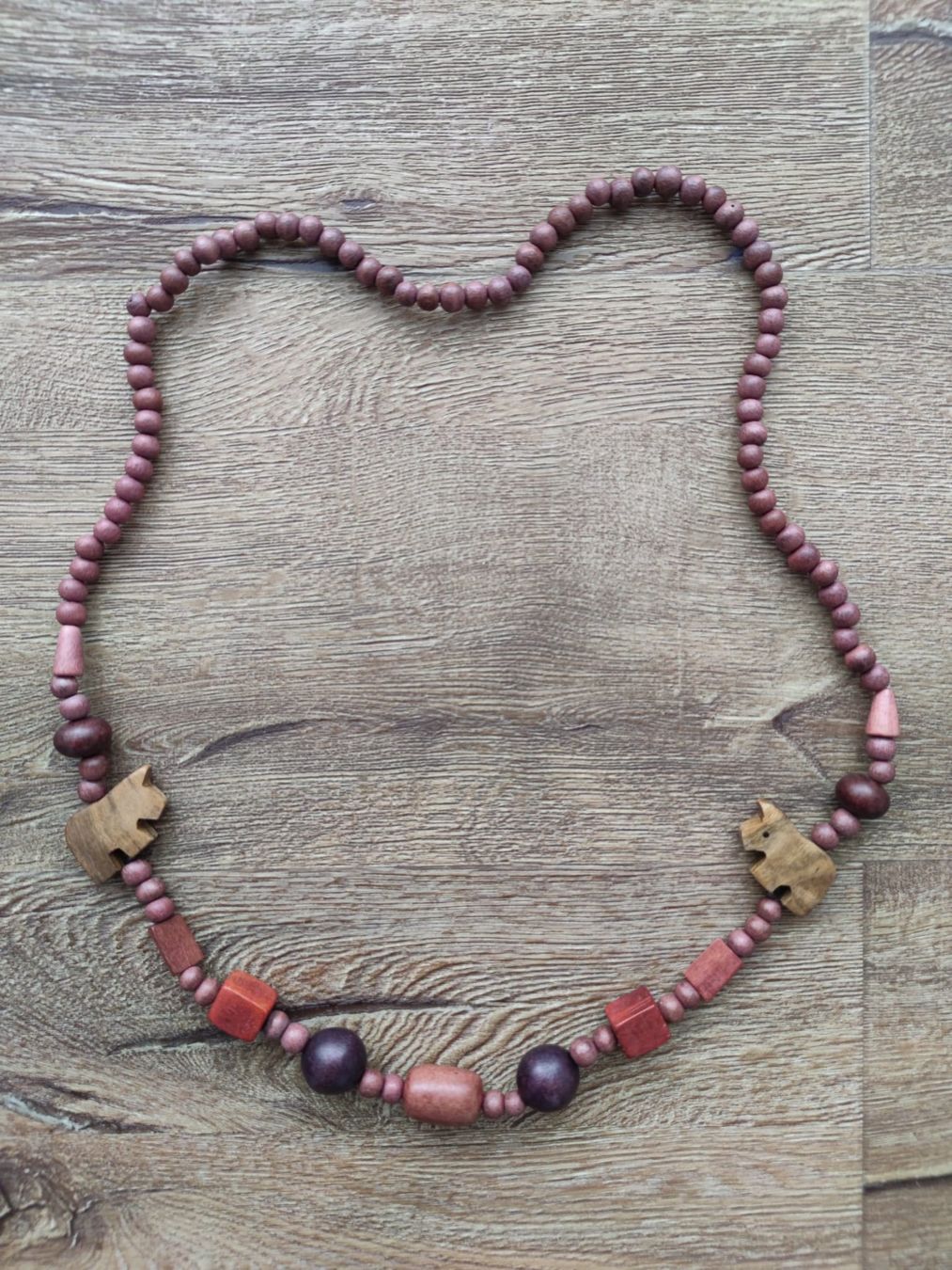 Catenine: Kette aus Holz mit 2 Tierelementen – Nuovo (secondo la descrizione) da Fribourg venduto da Elyngwen