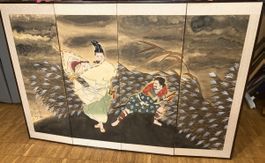 Japanische Wandschirm