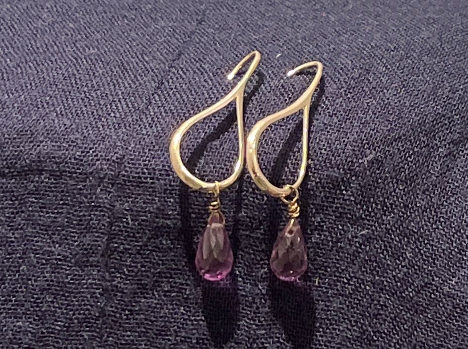 Orecchini pendenti & Orecchini a lobo: Amethyst Ohrringe 925 Sterling Silber – Nuovo e nell'imballaggio originale da Oberegg venduto da MZ_DiesundDas