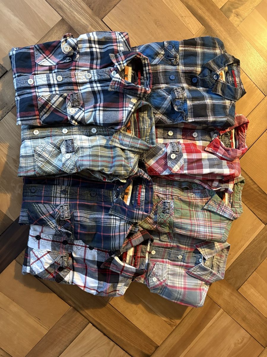 Superdry Lotti di vestiti: 8 Superdry Hemden Gr. S – Usato da Zug venduto da Sienna78 1