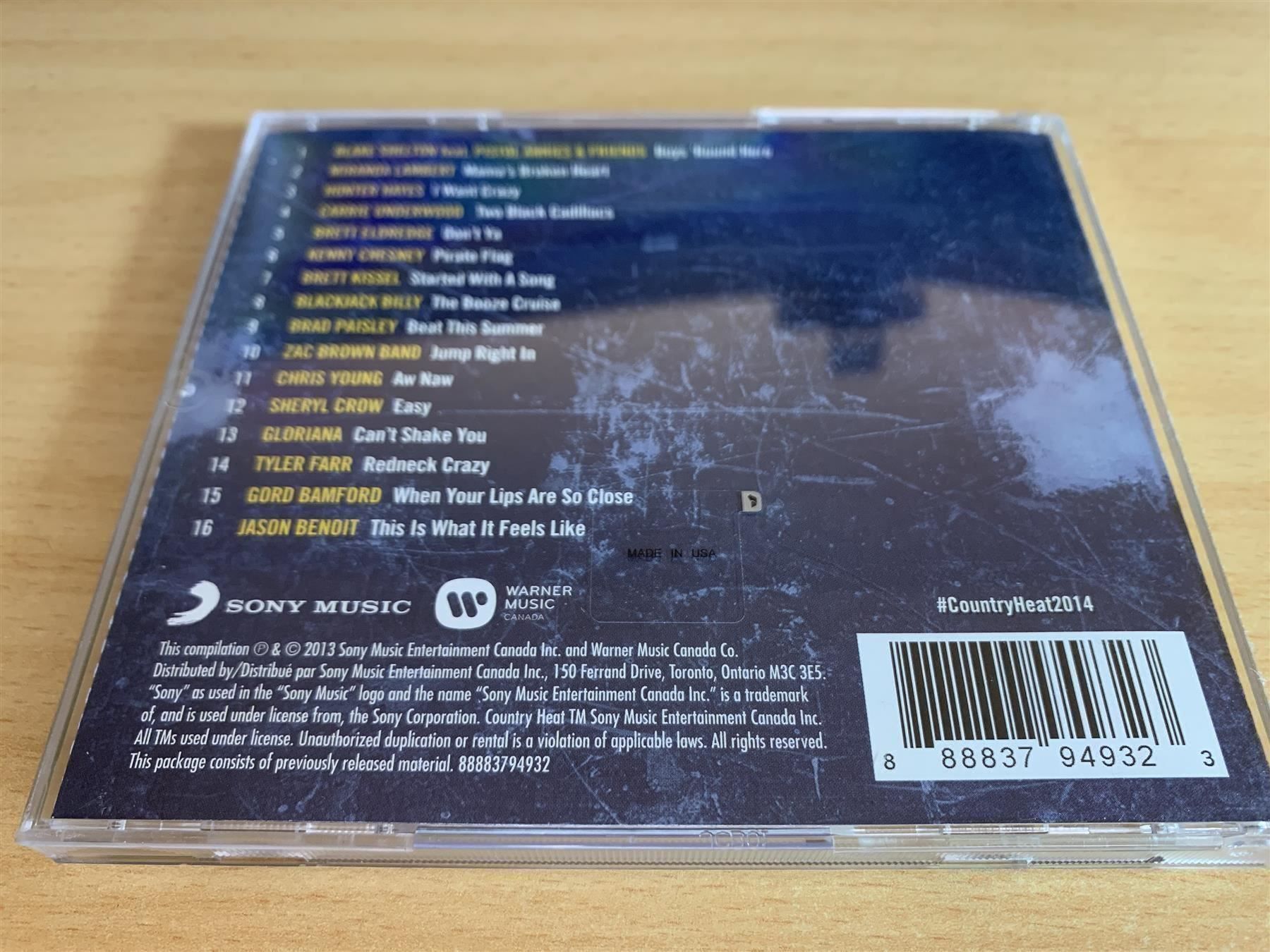 CD: Country Heat 2014 – Usato da Rikon im Tösstal venduto da Alpenmutz 1