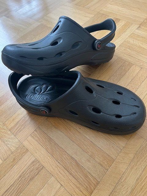 Scarpe da uomo: Bade - Latschen "Duflex" original Gr. 40 NEU! – Nuovo (secondo la descrizione) da Walenstadt venduto da ricamul 3