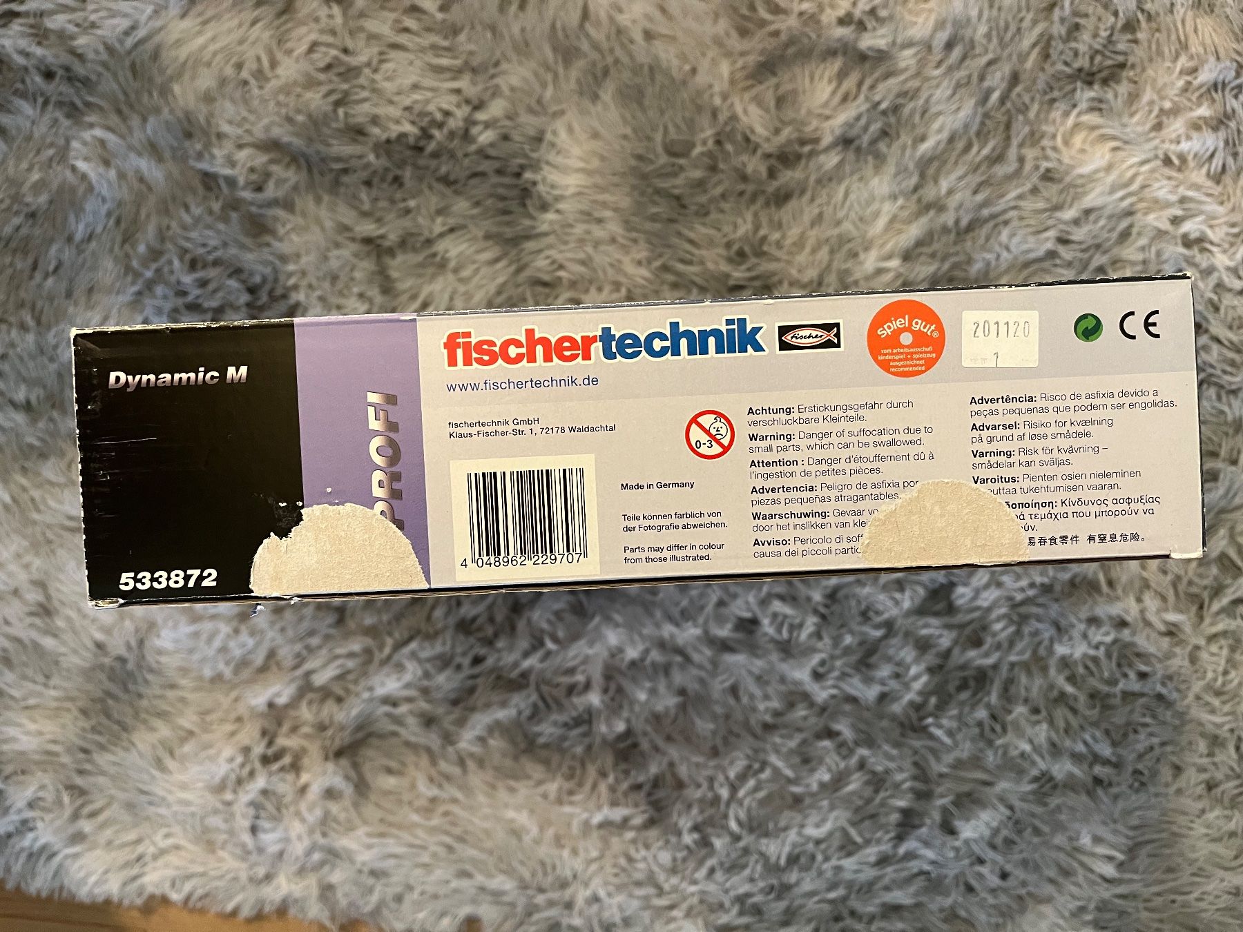 Fischer Spielzeuge: Fischertechnik Dynamic M Kugelbahn – 550 Teile – Neu (gemäss Beschreibung) aus Willisau von Thomas_Schubert 2