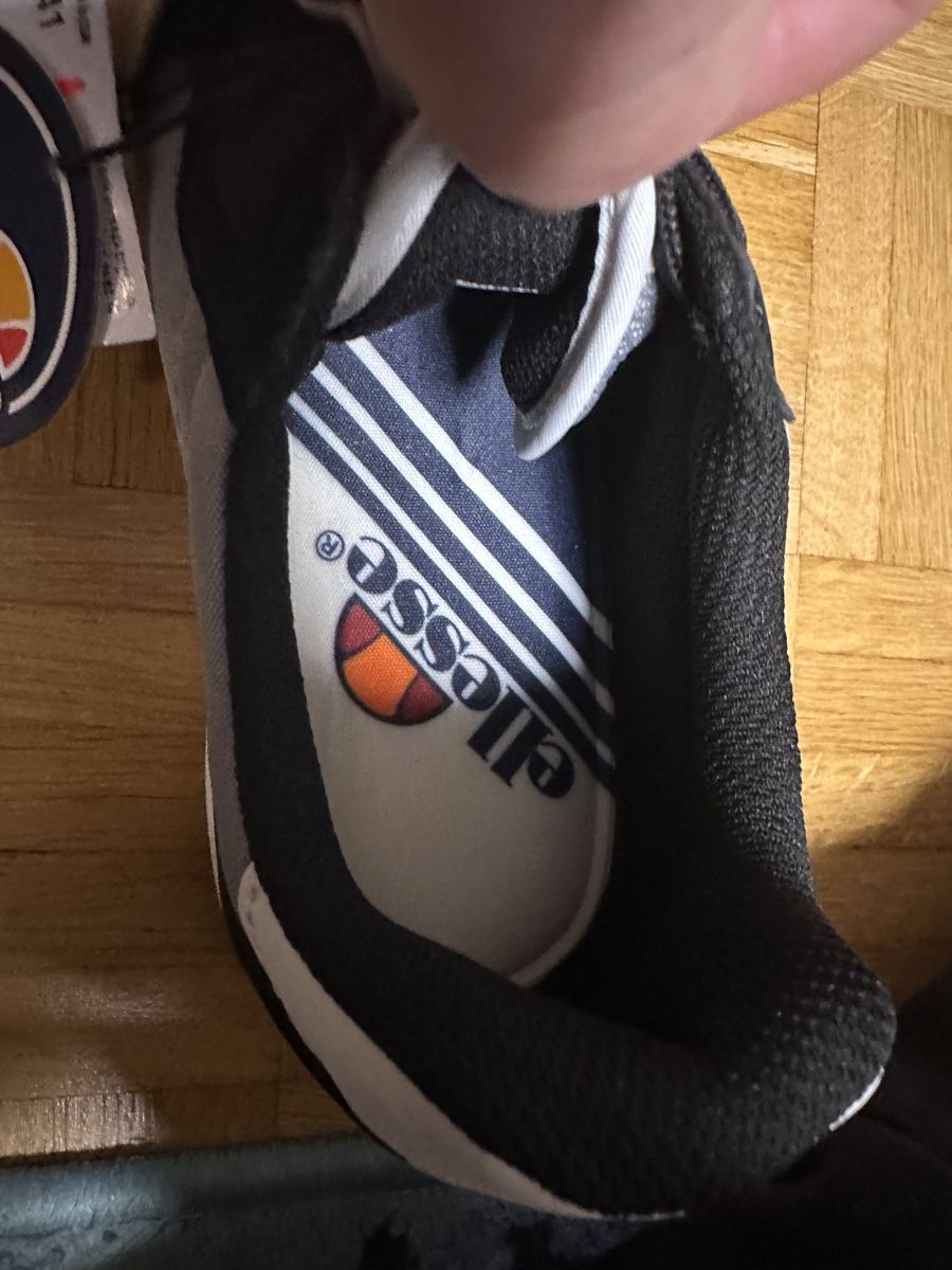 Ellesse Scarpe da uomo: Ellesse Benji Hr, Schwartz/grau, 41 – Nuovo e nell'imballaggio originale da Neuchatel venduto da feta_ze 4
