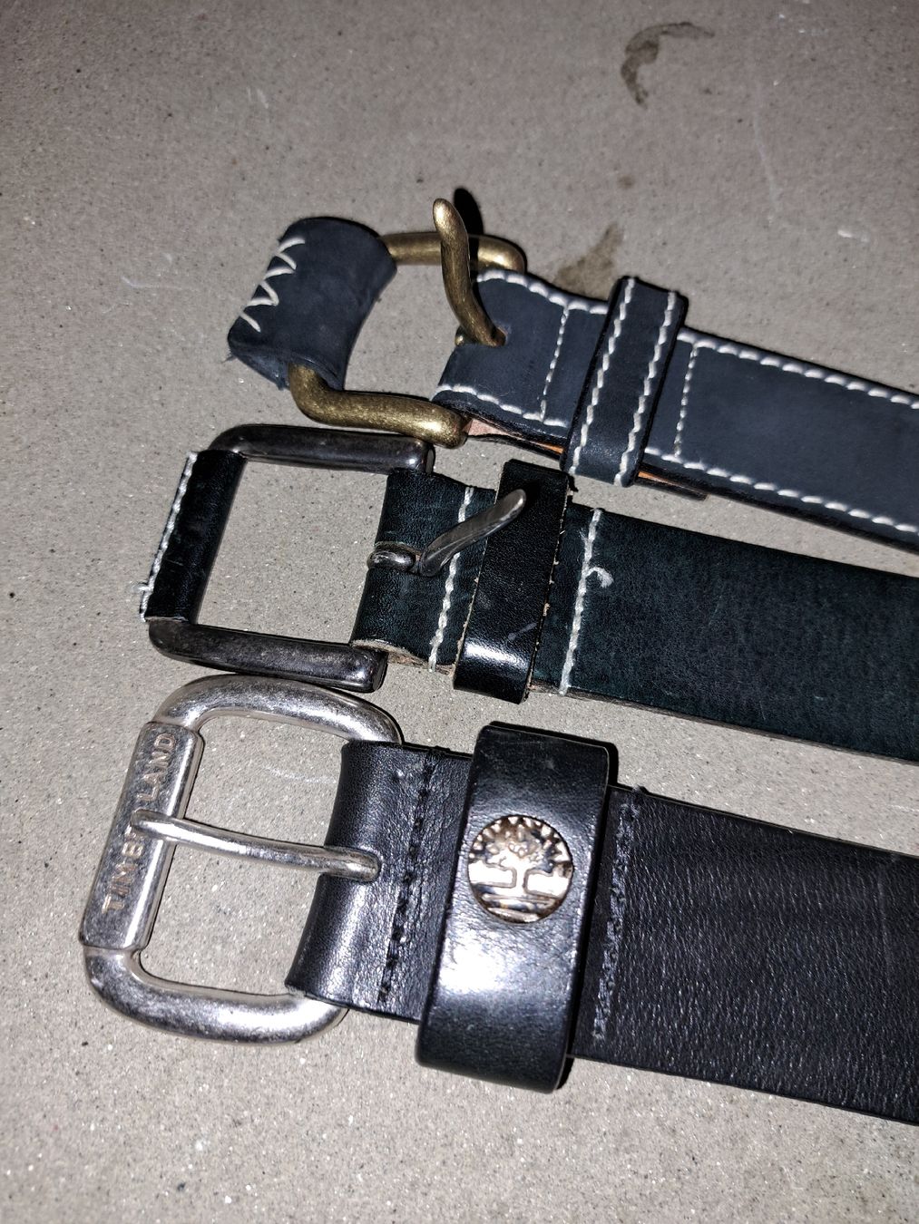 Cinture: Timberland 3 Gürtel Leder 90 – Usato da Kölliken venduto da Upcycling-by-Mc-TAM 2