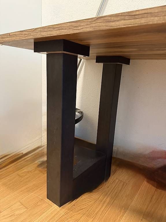 Tavoli: Esstisch 140x70 Eiche/schwarz – Usato da Burgdorf venduto da lar_v9t6 1