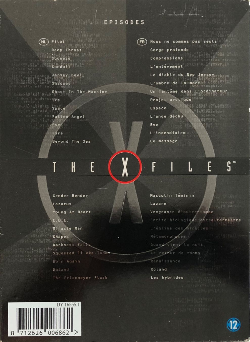 Tutti i DVDs: THE X-FILES (SAISON 1) – Usato da Poliez-Pittet venduto da Newtown-Records 1