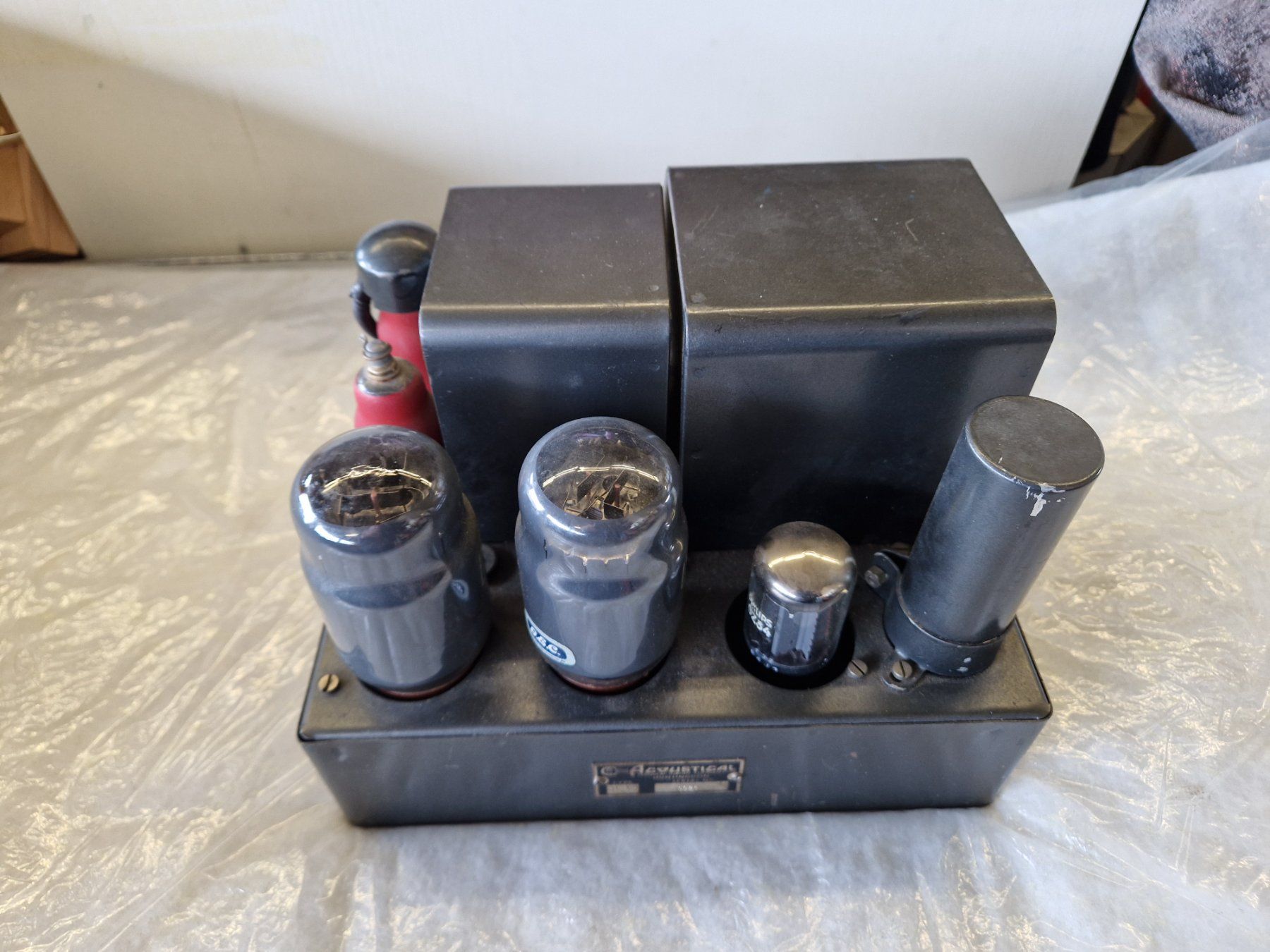 Quad Amplificatori: Ultra rare Quad1 Accoustical GB Röhrenendstufe Mono – Usato da Wädenswil venduto da tome70 1
