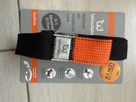 WowWow Hunde-Halsband mit Leine, Gr. S (33-37cm) - Neu!