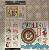 Scrapbook Paper Kit -Birthday