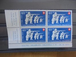 Pro Patria Block postfrisch Jahrgang 1950