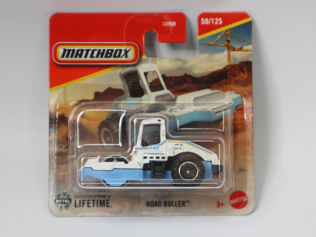 Matchbox Modellini d'auto: Matchbox Road Roller Dampfwalze neu – Nuovo e nell'imballaggio originale da Eschenbach SG venduto da Astalavista