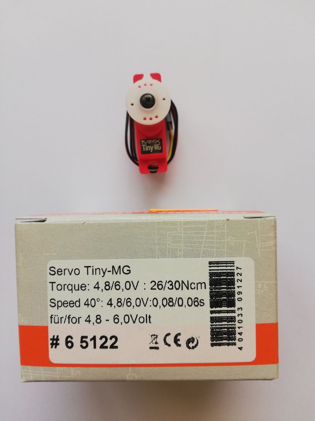 RC Modellbau: Multiplex Tiny-MG Servo – Neu und originalverpackt aus Flüh von AMS-Modellbau