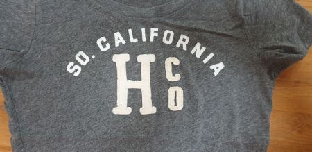 HOLLISTER T-Shirt grau Gr. M