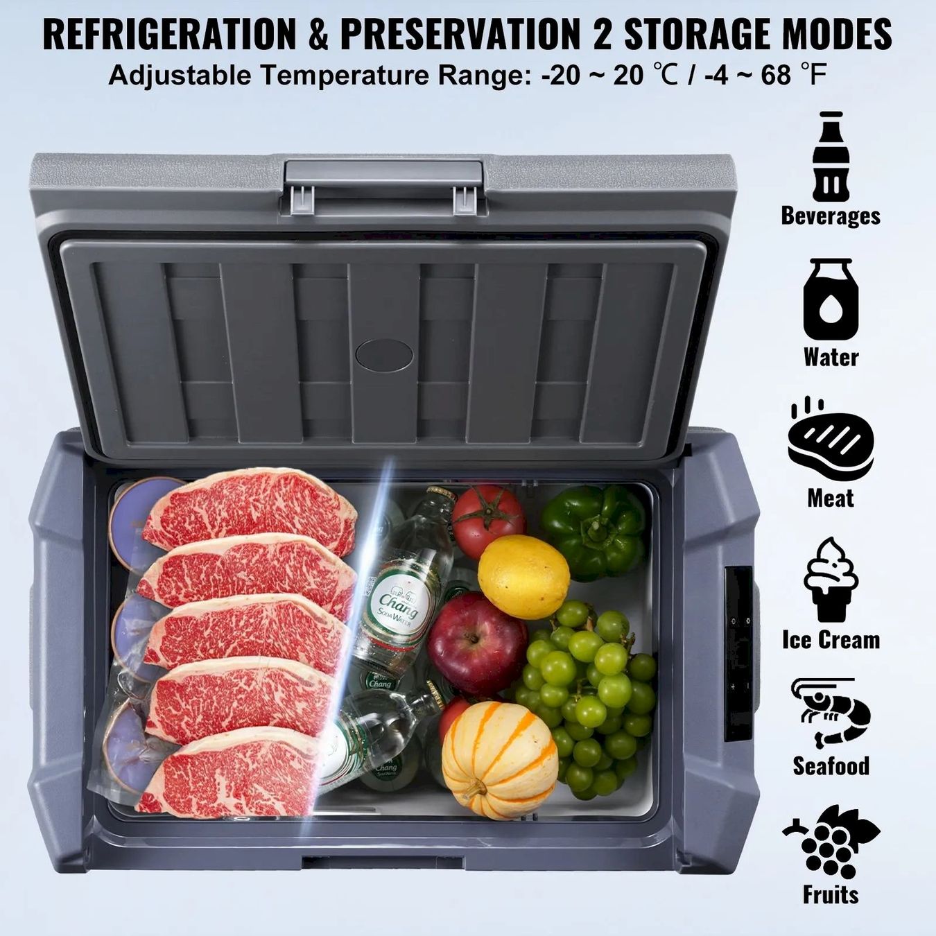 Kochen, Essen & Trinken: VEVOR Einzelzonen Gefrierschrank 45L – Neu und originalverpackt aus Bottighofen von zaap 4