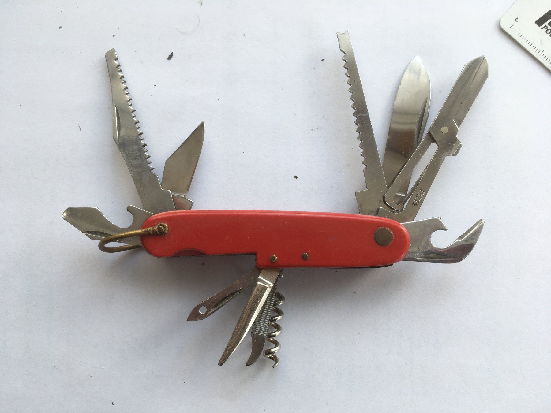Coltelli tascabile: Multifunktionales Sackmesser – 11-teilig – Usato da Grenchen venduto da Kogi7 5