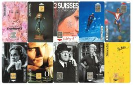 10 Telefonkarten Frankreich