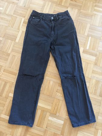 Schwarze Jungs Hose