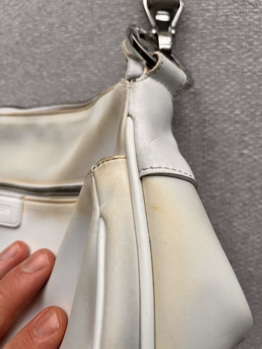 Lancaster Borse da donna: White Lancaster Paris Handbag - Needs Clean – Usato da Lausanne venduto da Danash 5