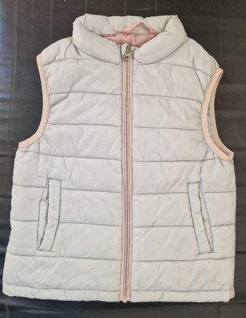 Young Dimension Steppweste – Grau/Rosa – Gr. 116
