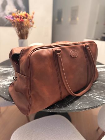 Ledertasche braun Reisetasche guter Zustand