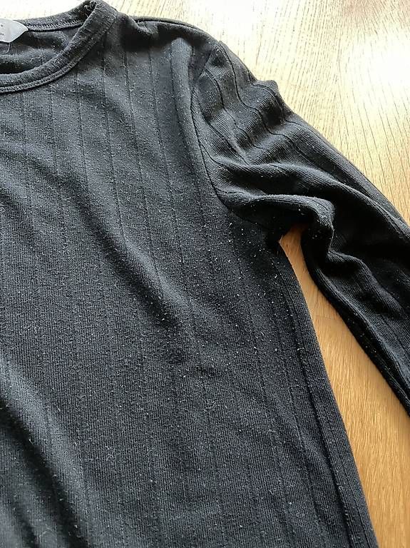 Mango T-shirt: Langarmshirts beige und schwarz Gr. M – Usato da Luzern venduto da bse_11x 4