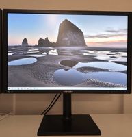 4x Samsung 24" Monitore mit Pivot (inkl. Kabel)