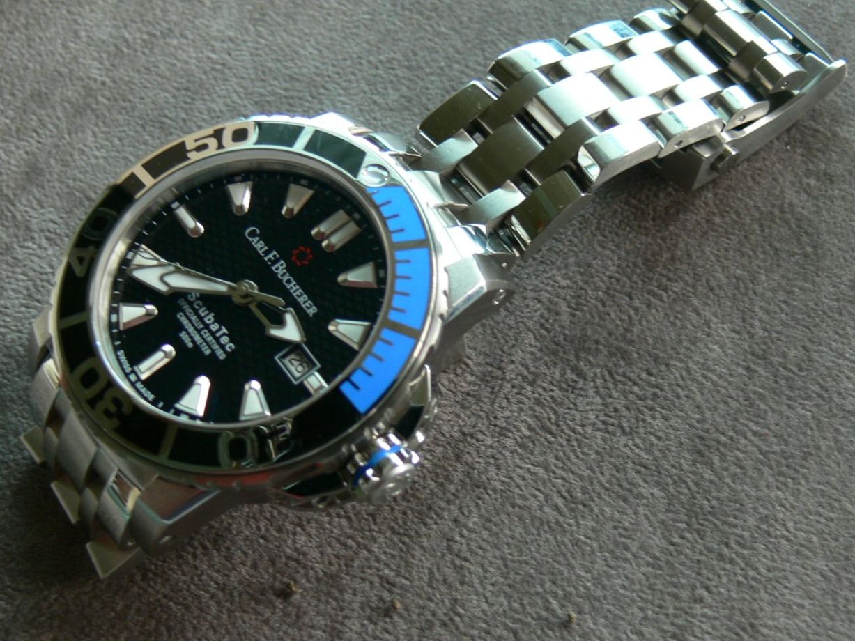 Bucherer Orologi: Carl F. Bucherer ScubaTec Patravi Automatic Diver full set – Usato da Remigen venduto da Kelias 7