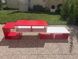 Mobiletto originale allungabile (140/120 x 35 x 42 cm)