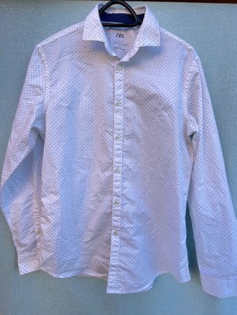 ZARA Herren Langarm Hemd Gr. L