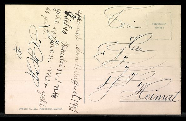 Cartoline postali: Lithographie Appenzell, Alpstein mit Säntis – Usato da Berlin venduto da bartko-reher 1