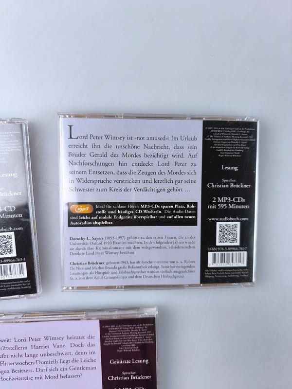 Livres audio: DOROTHY L. SAYERS Hörbücher Set – D'occasion à Rüti ZH par Restwert_Rueti_ZH 4
