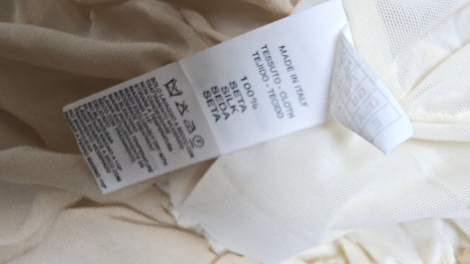 Vestiti: Deuxpiece von Yasmine 100% Silk Gr. 38 – Usato da Meggen venduto da Mcgiver_1 5