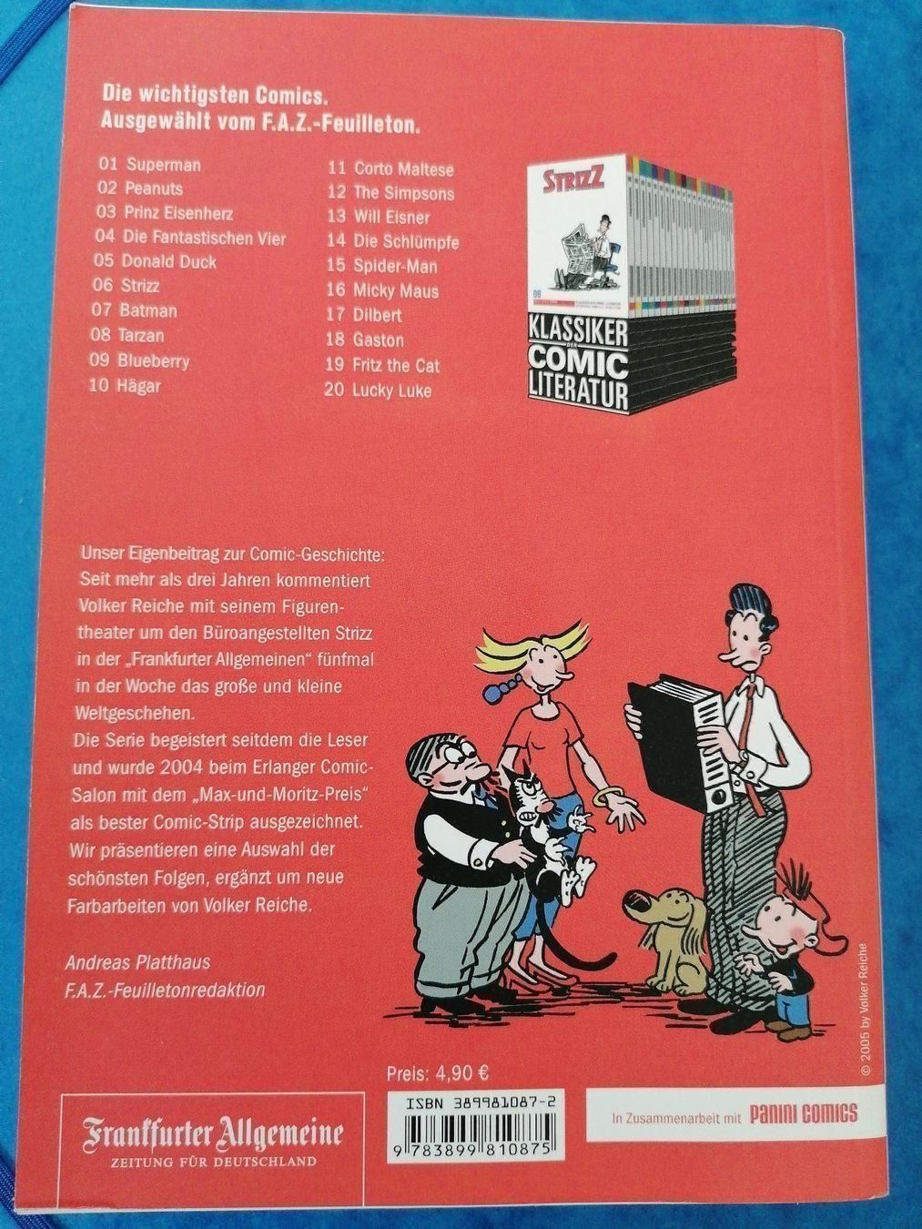 Fumetti: Volker Reiche: Strizz – Usato da Wattwil venduto da tannenmeise73 1