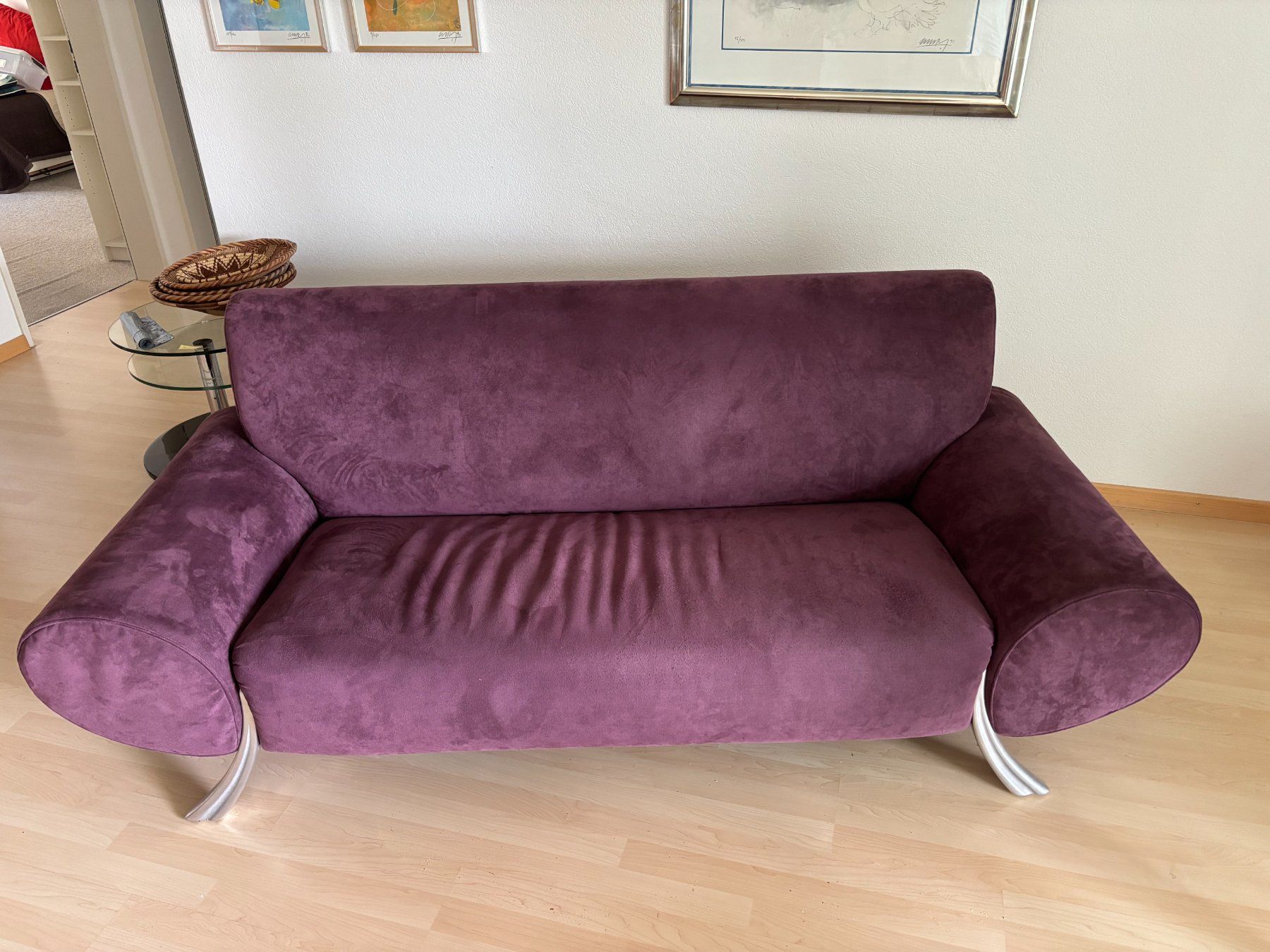 Sofas: Rolf Benz / Alcantara Leder / Designer Sofa – D'occasion à Aesch ZH par rcg987