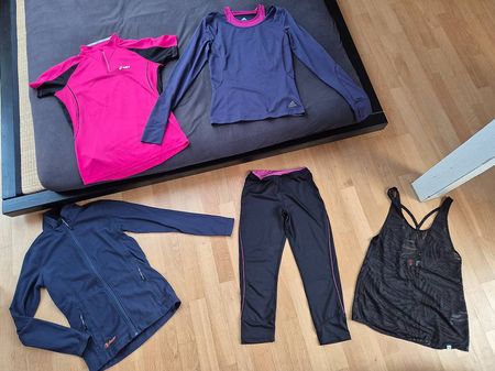 Damen Sportkleiderset 5-teilig, kaum getragen