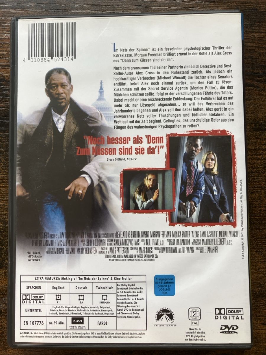 Tutti i DVDs: Im Netz der Spinne DVD – Usato da Glarus venduto da Jhuber78 1